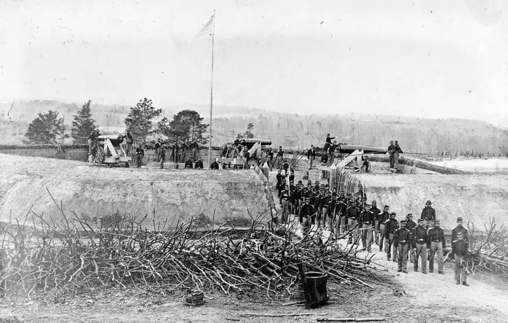 Fort Stevens in 1864