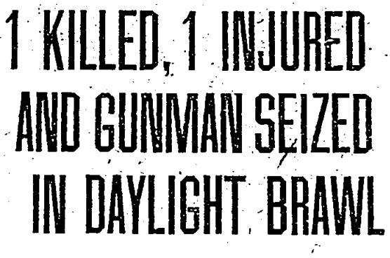 Washington Post headline - December 29th, 1924