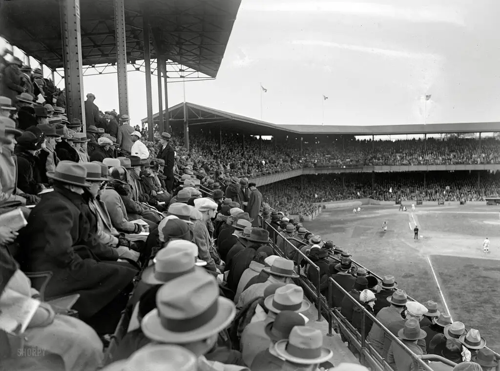 1925 World Series game at Griffith Stadium - Washington v. Pittsburgh