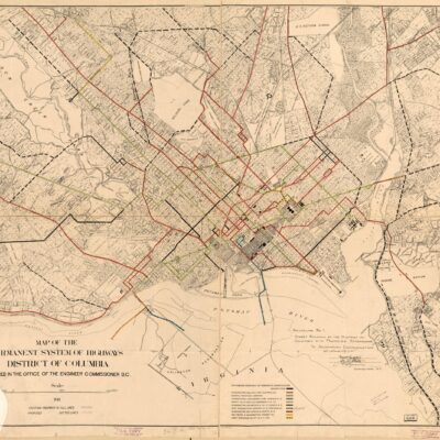 Street railways of the District of Columbia with proposed extensions : to accompany communication of March 20, 1912.
