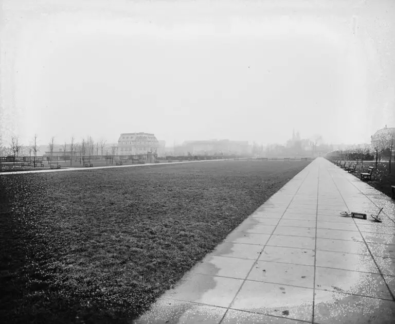 Meridian Hill Park in 1910s