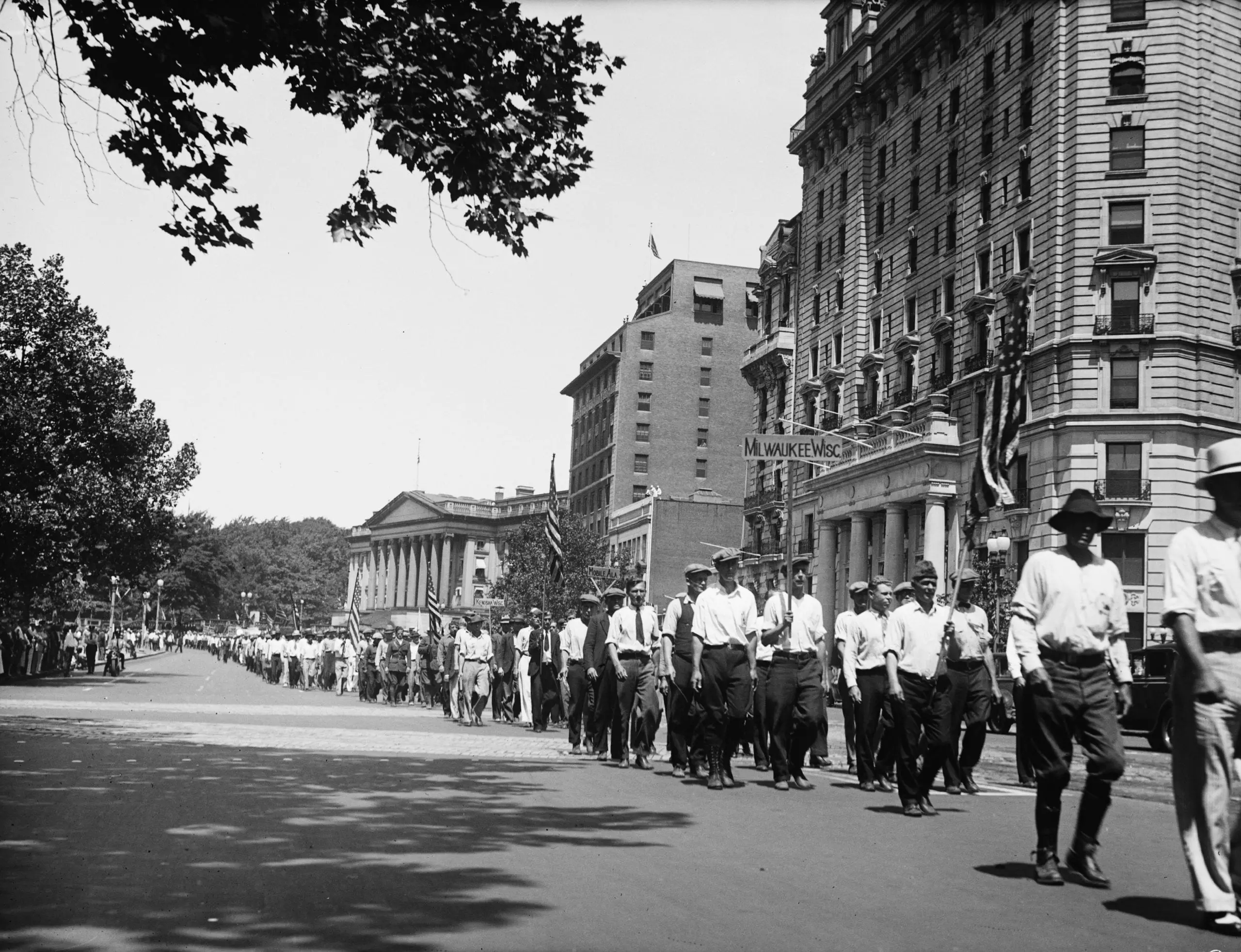1932 parade in Washington, D.C.