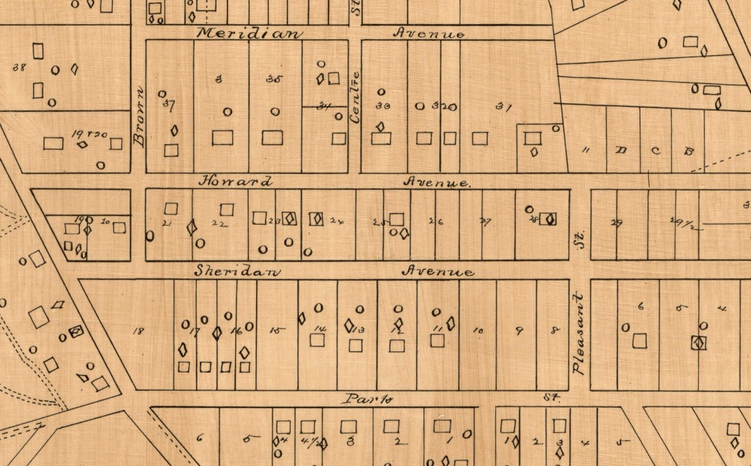 Exploring the Origins of Columbia Heights A Look at an 1885 Map