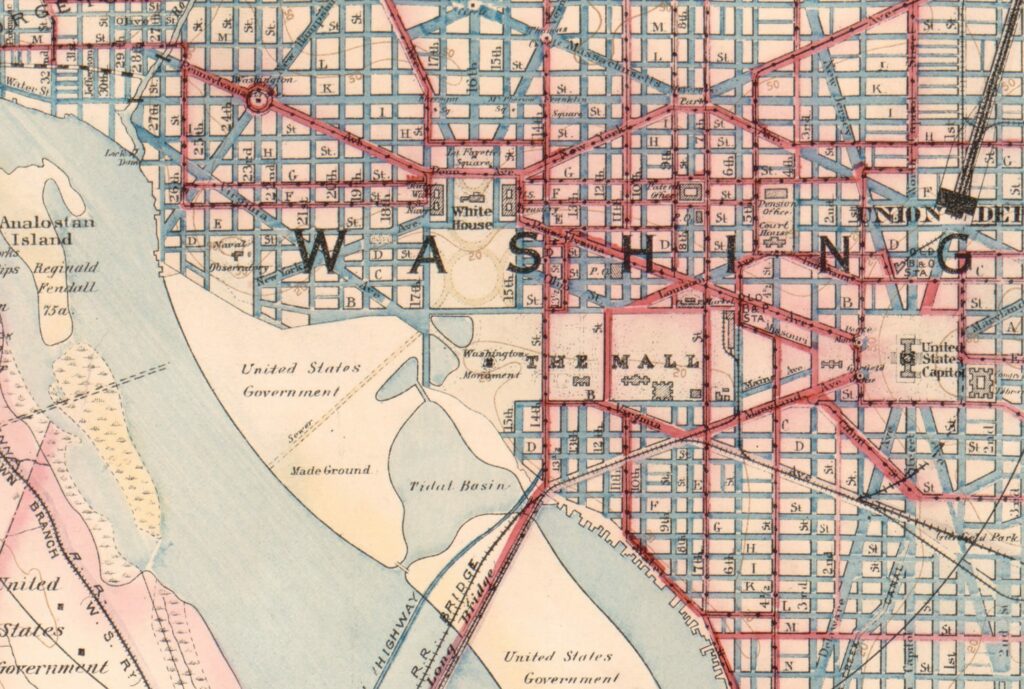 Baist map of D.C. in 1904