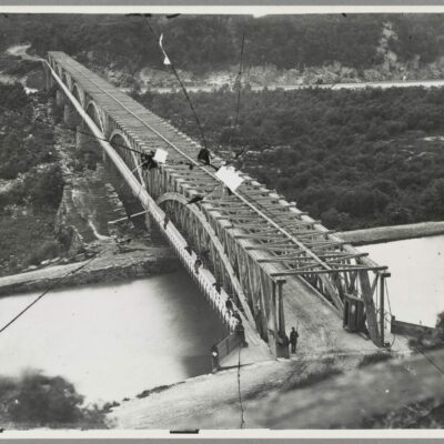 Chain Bridge in 1861