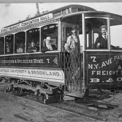 1890s streetcar in DC