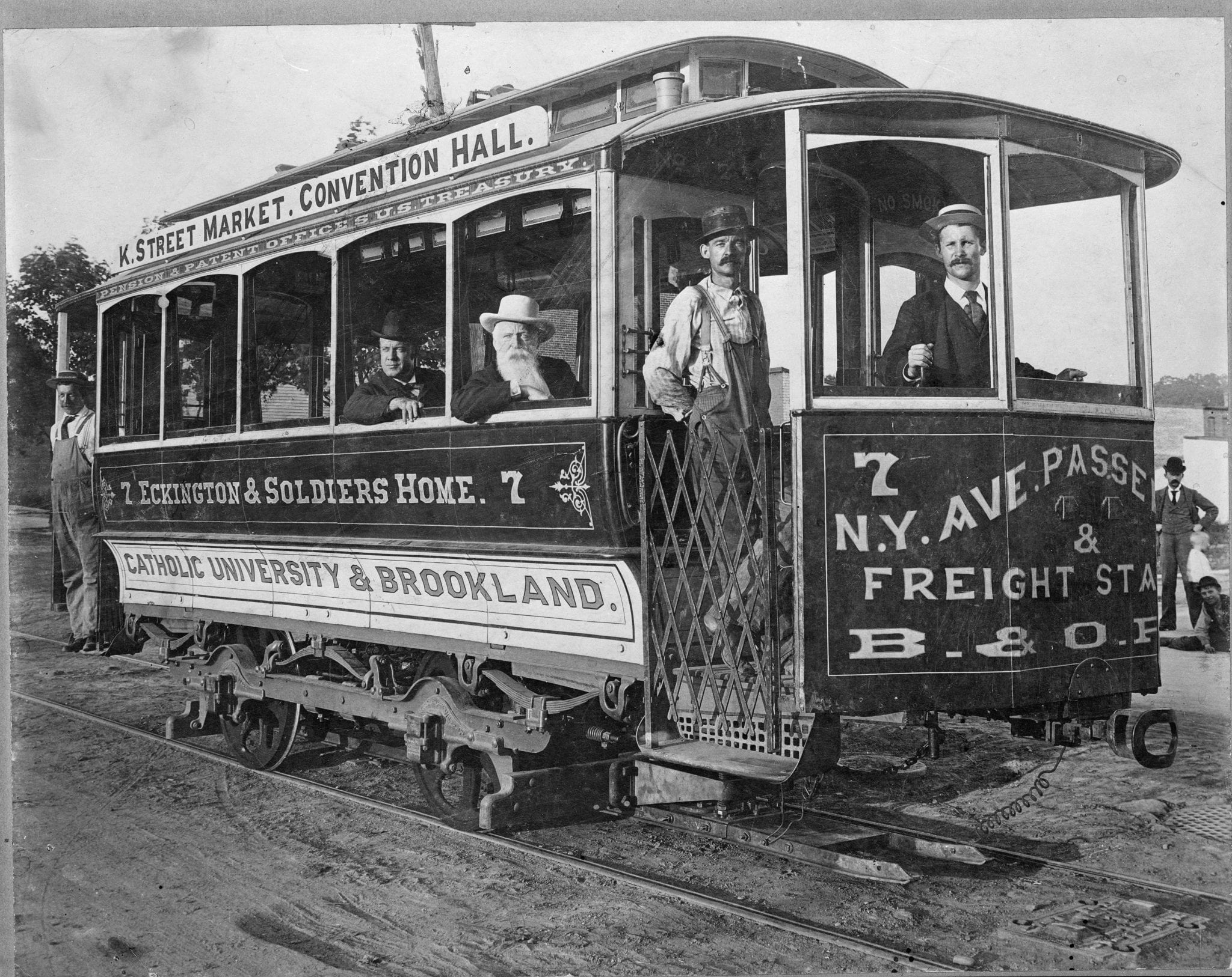 1890s streetcar in DC