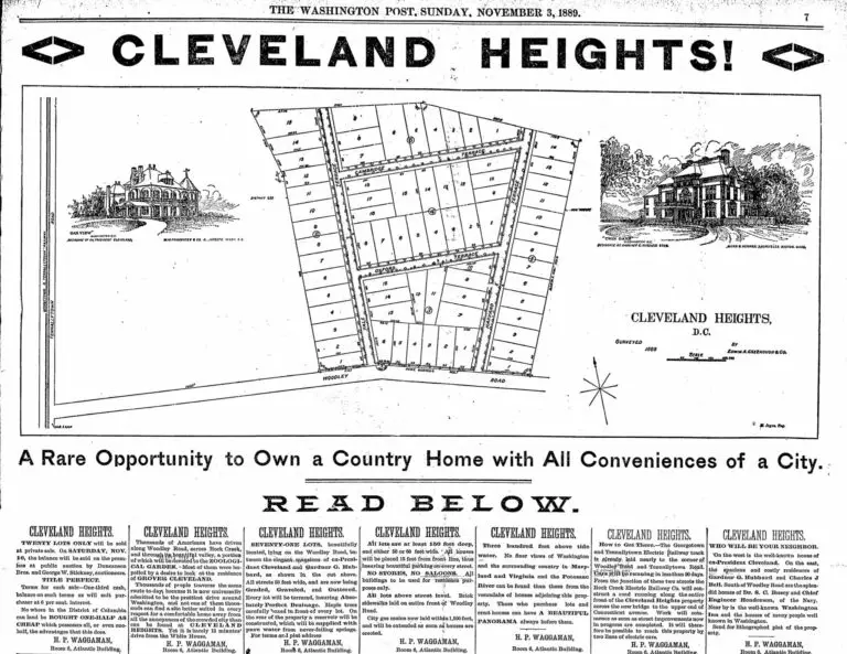 Cleveland Heights - 1889