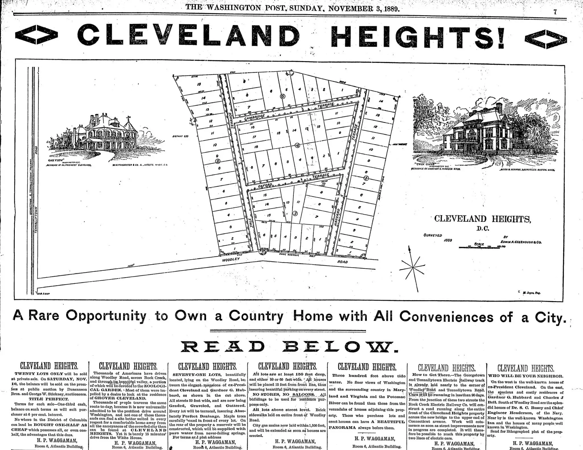 Cleveland Heights - 1889