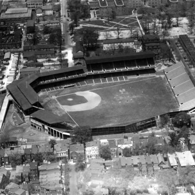 Griffith Stadium from the air in 1925