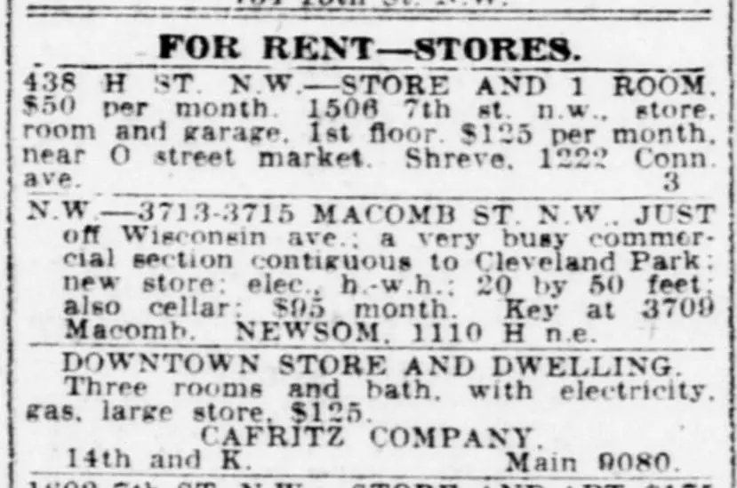 1925 real estate advertisement