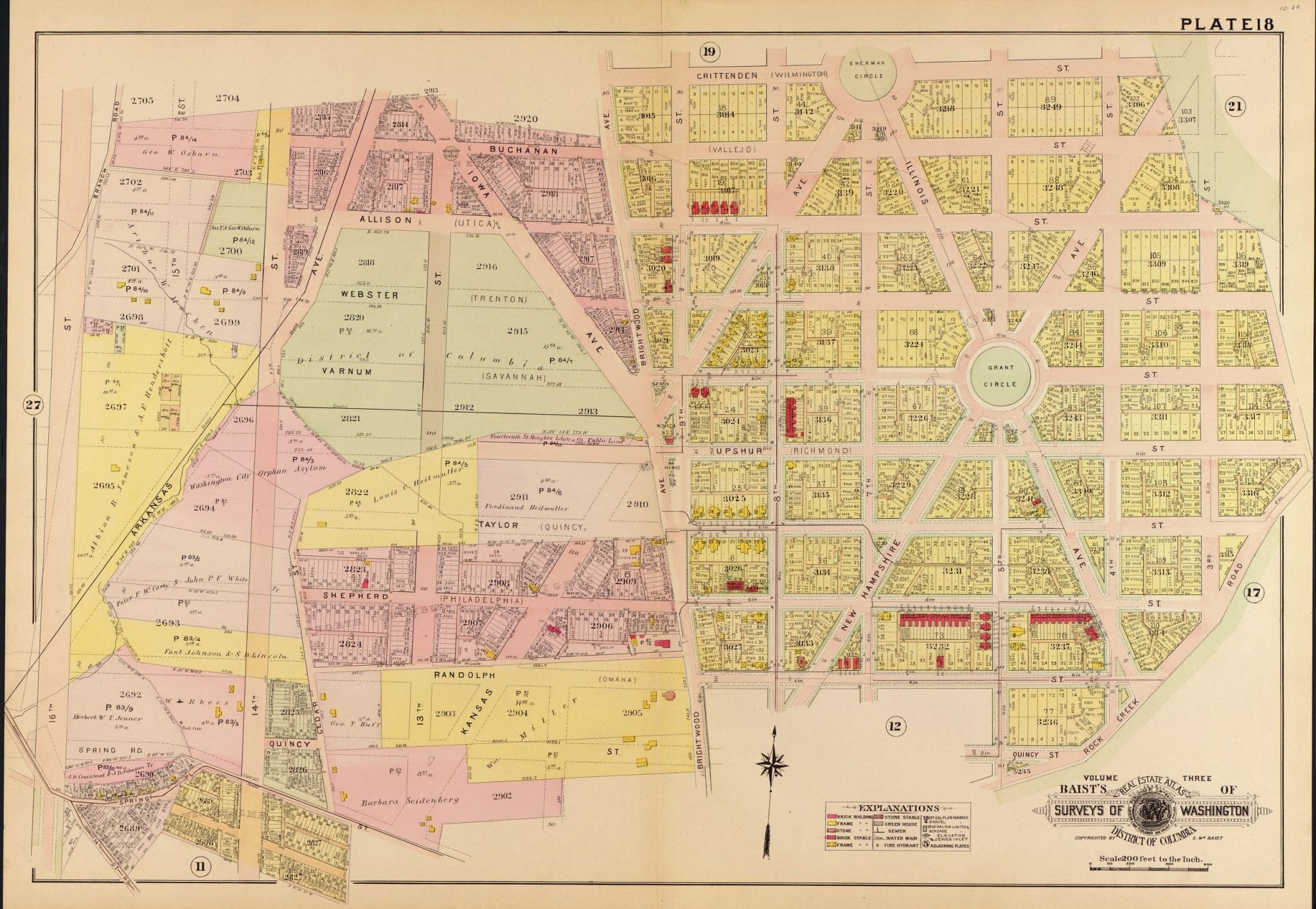 1907 map of Petworth