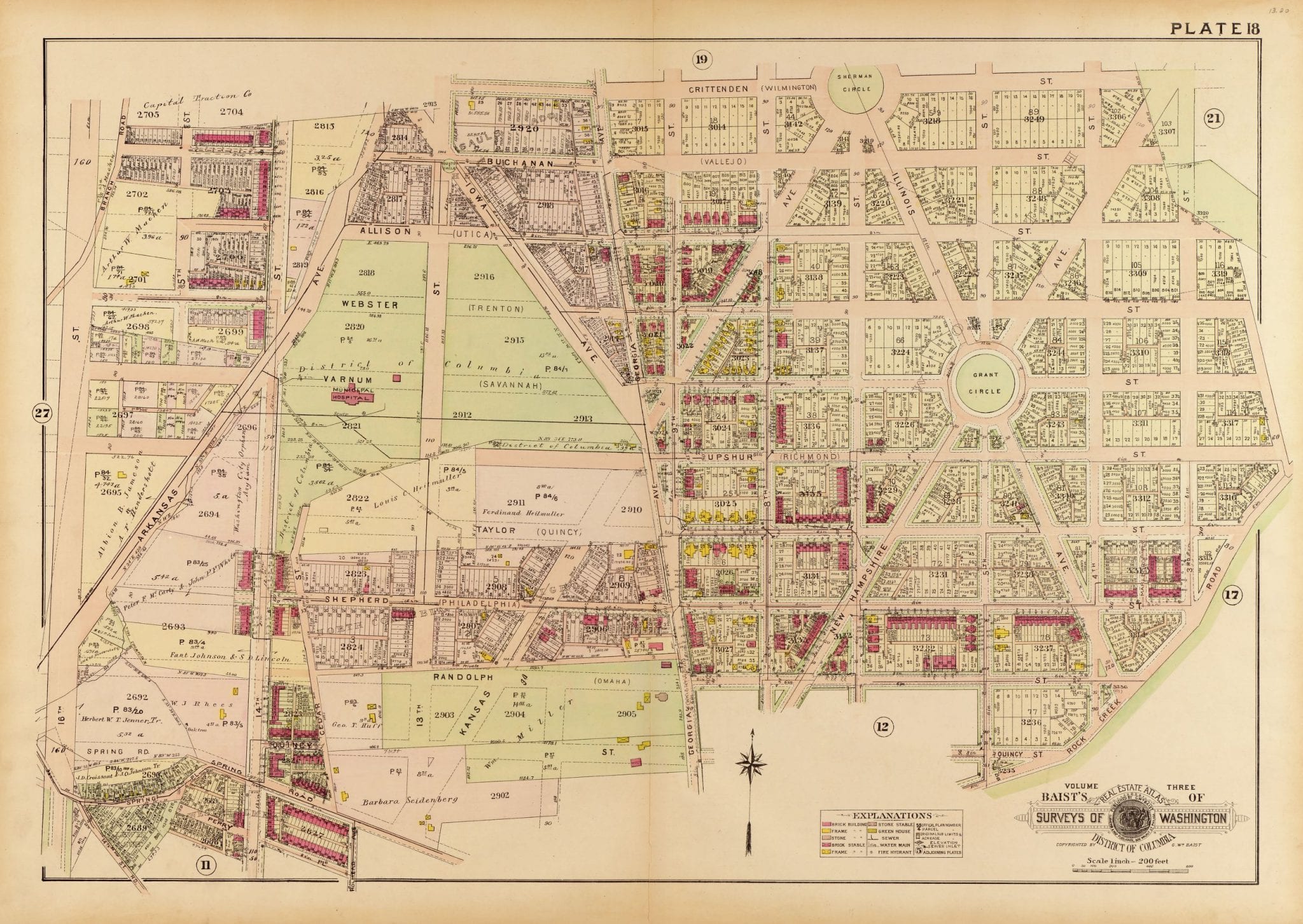 1909 map of Petworth