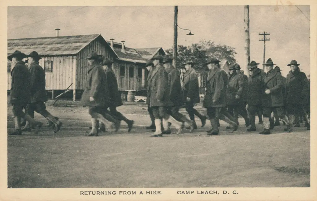 Camp Leach 1918 - Streets of Washington