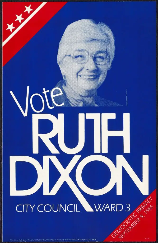 Ruth Dixon City Council Ward 3 (1982)