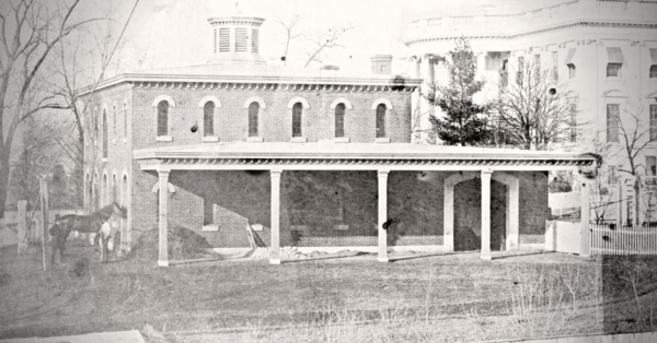 White House stables 1857