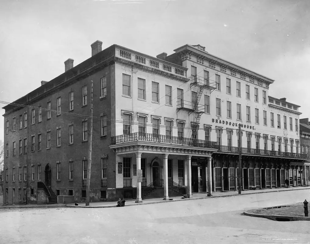 Braddock House, Alexandria, Va. in 1910