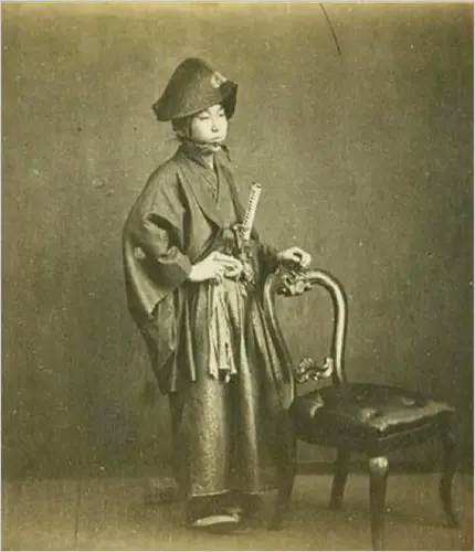 Tateishi Onojiro, who was called Tommy. In 1860, at age 17, he was the youngest of a visiting group of samurai, and a sudden heartthrob.Credit...Collection of Tom Burnett