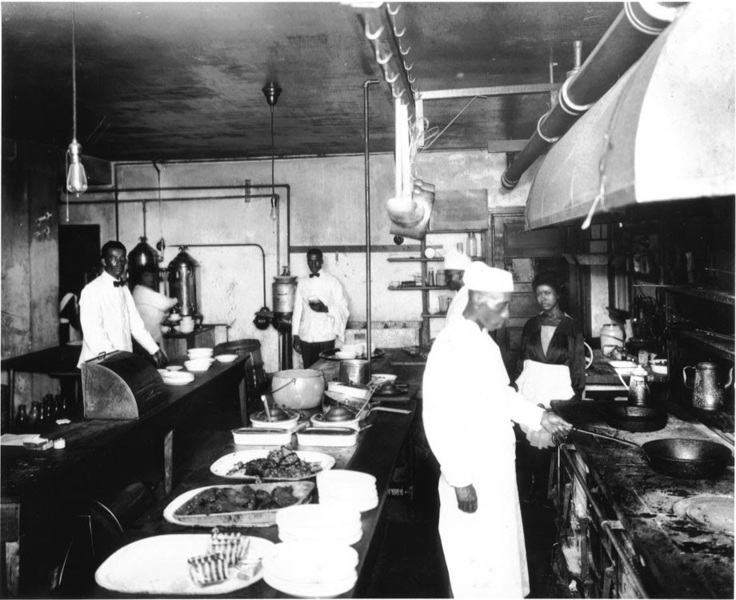 Kitchen at the Whitelaw Hotel