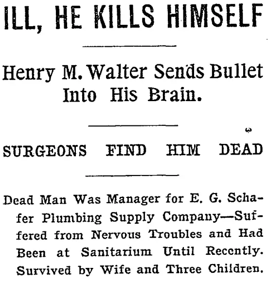 Washington Post headline April 16, 1907