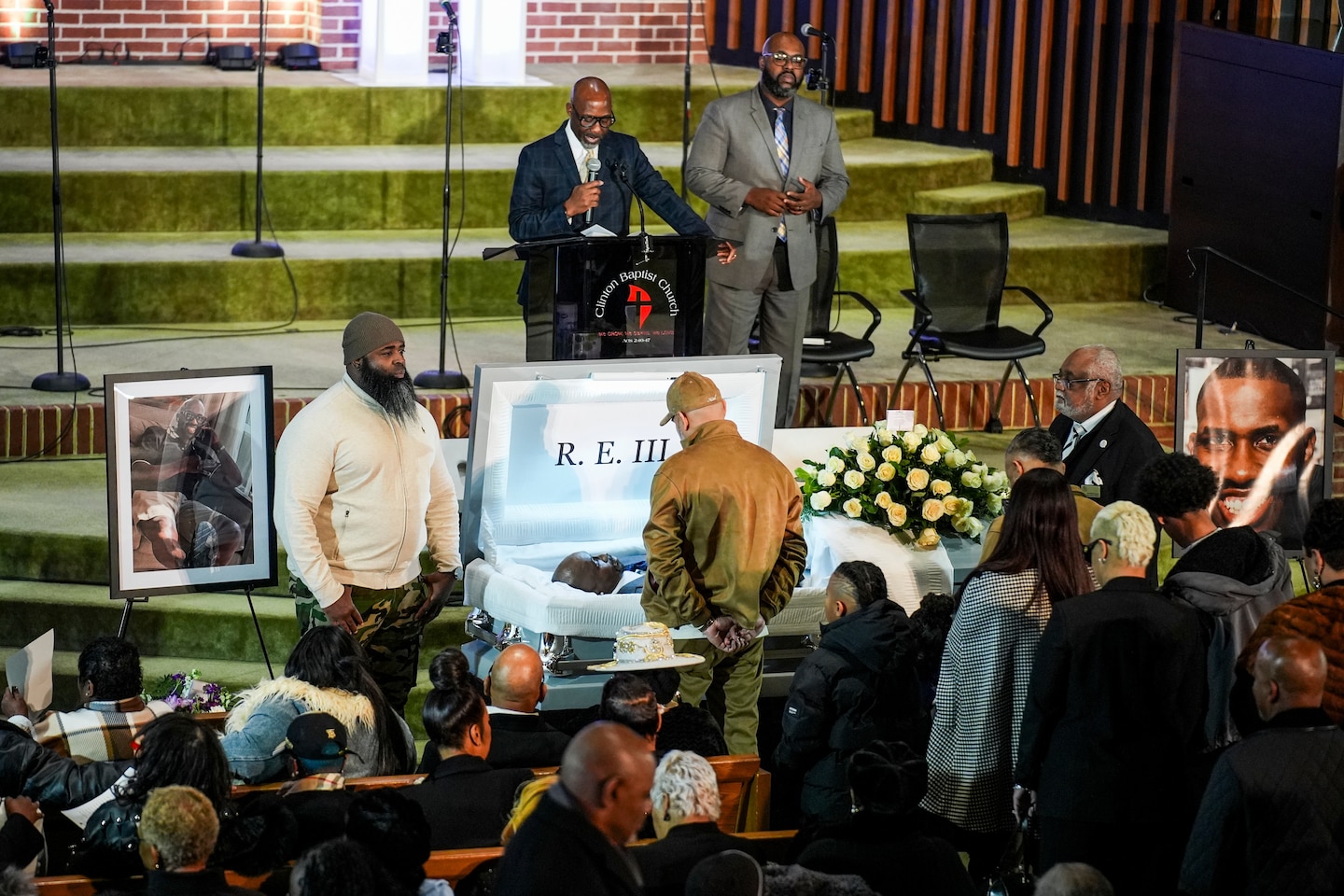 Rayful Edmond III funeral Clinton Baptist Church January 2025