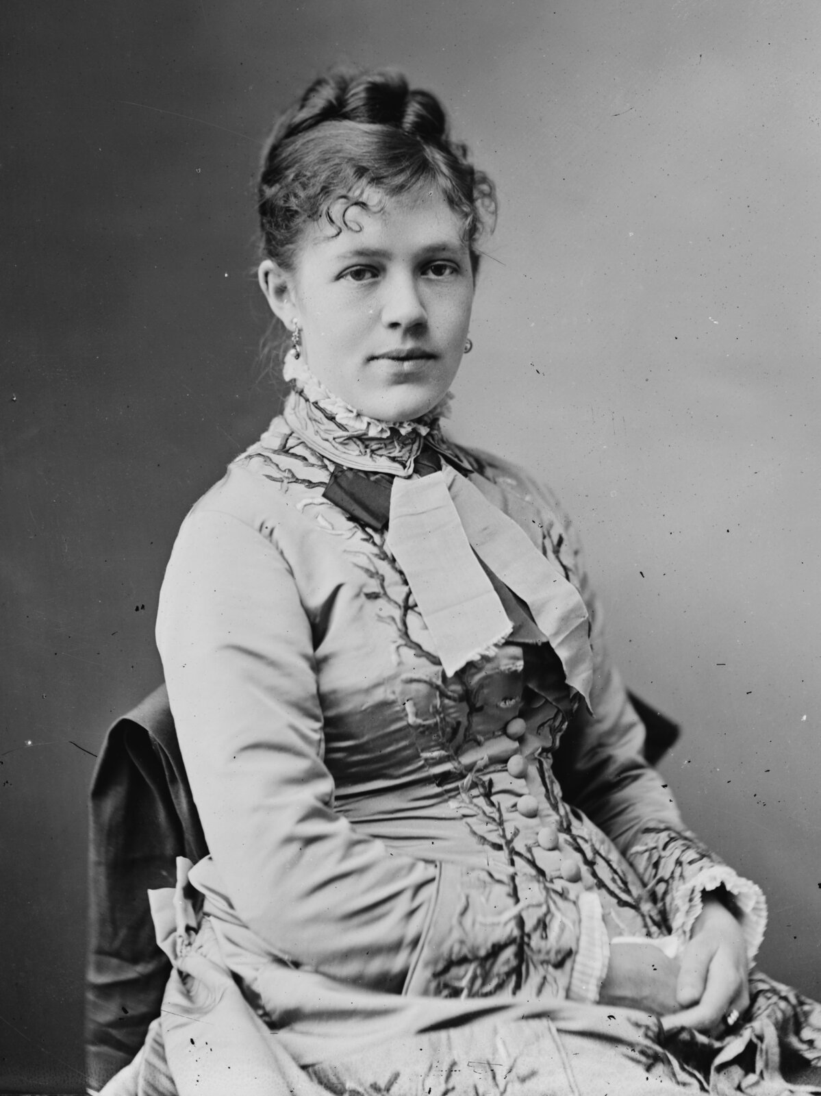 Portrait of Nellie Grant Sartoris by Mathew Brady studio