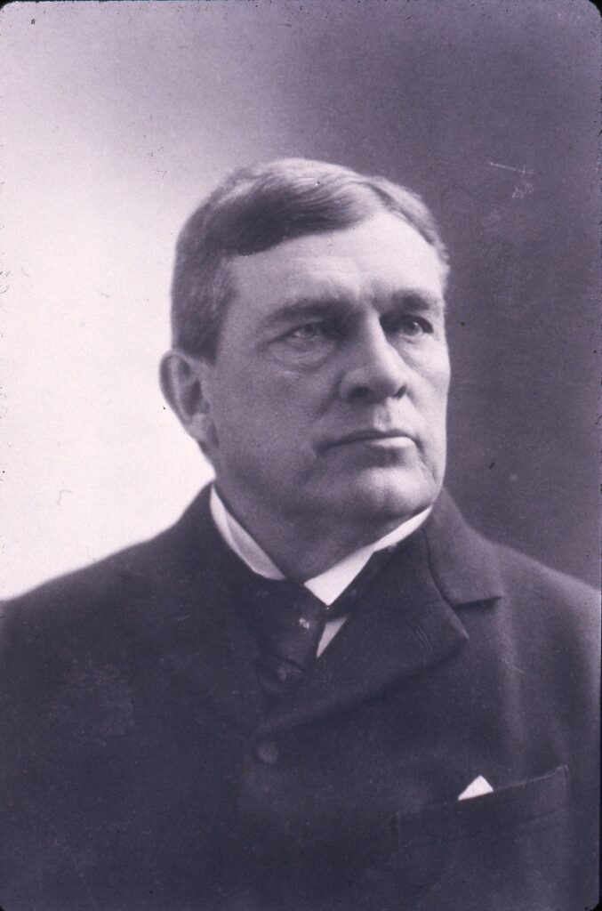 Alexander "Boss" Shepherd transformed the physical landscape of Washington, first as the chairman of the Board of Public Works and, later, as the Governor of the District of Columbia during the short lived Territorial Government era (1871-1874). (Photo courtesy of The Historical Society of Washington, D.C.)
