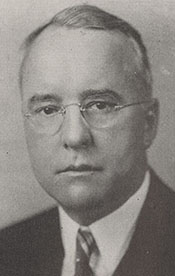 Portrait of Representative George J. Bates of Massachusetts, the Mayor of Salem turned ranking House District Committee Republican who died on Eastern Air Lines Flight 537 in 1949.