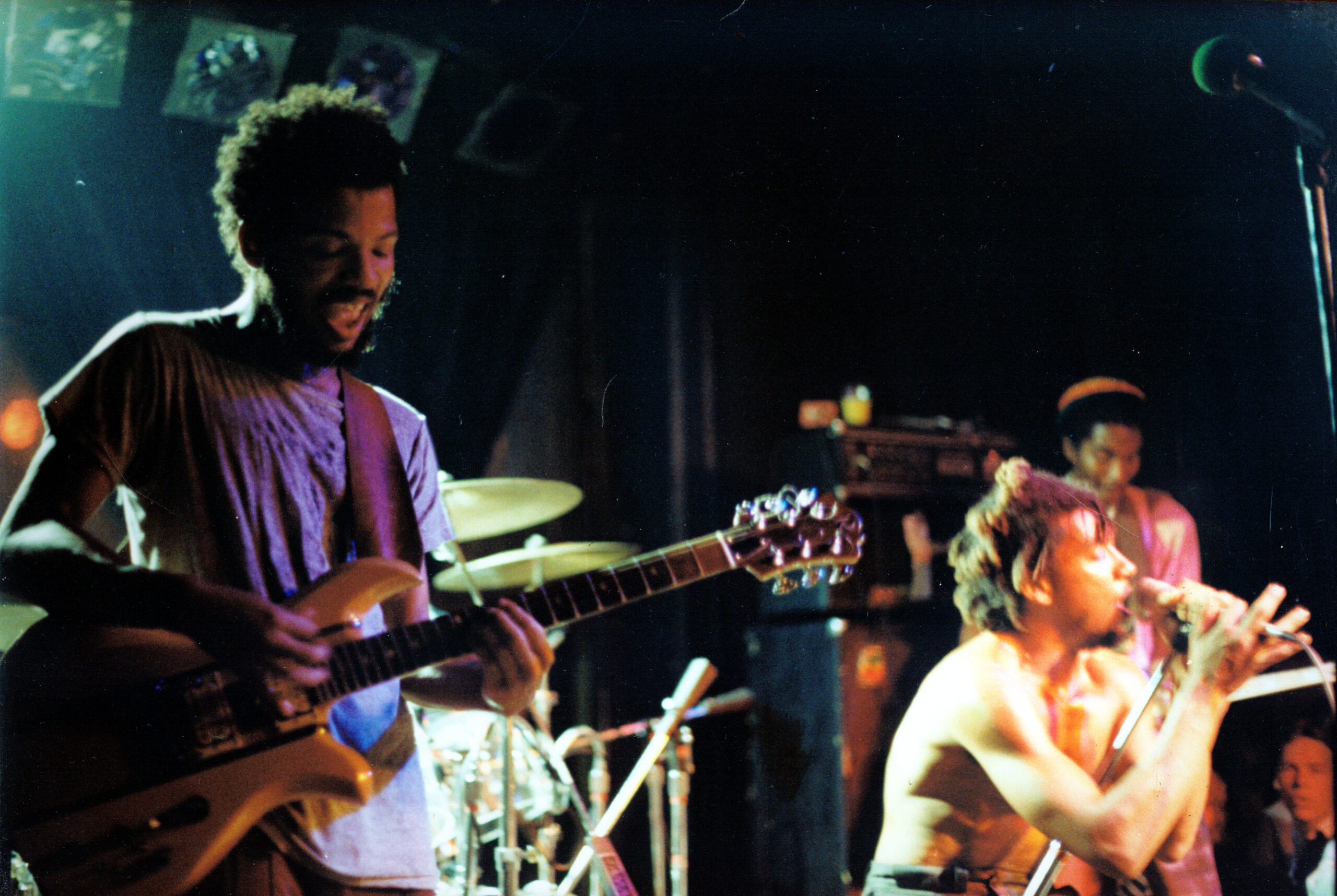 Hardcore punk band Bad Brains performing on stage at the original 9:30 Club in Washington DC, 1983