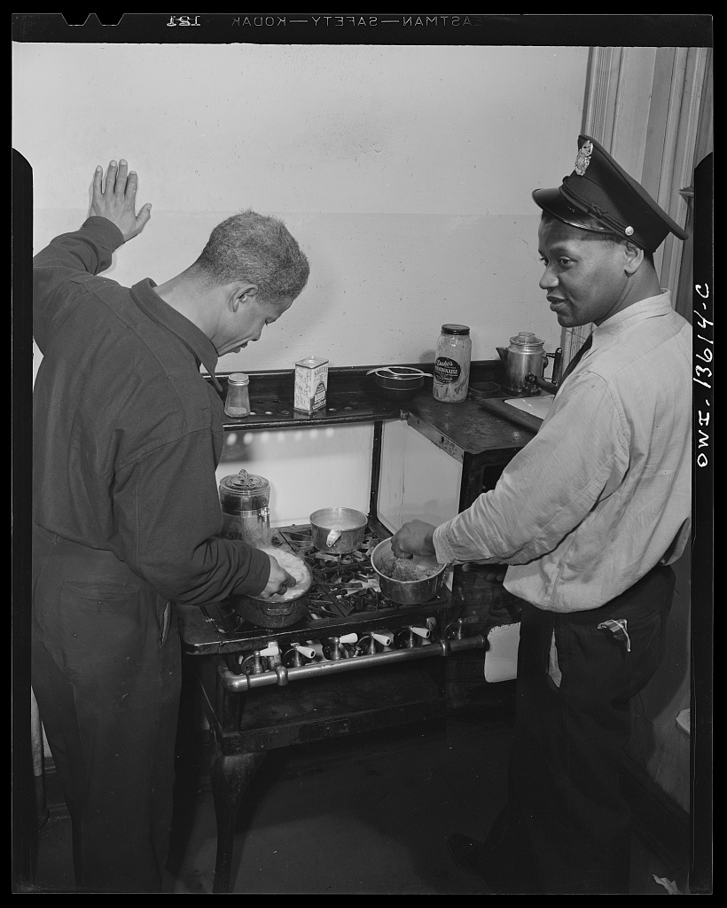 Portrait of Captain J.B. Key of Engine Company No. 4 in 1943