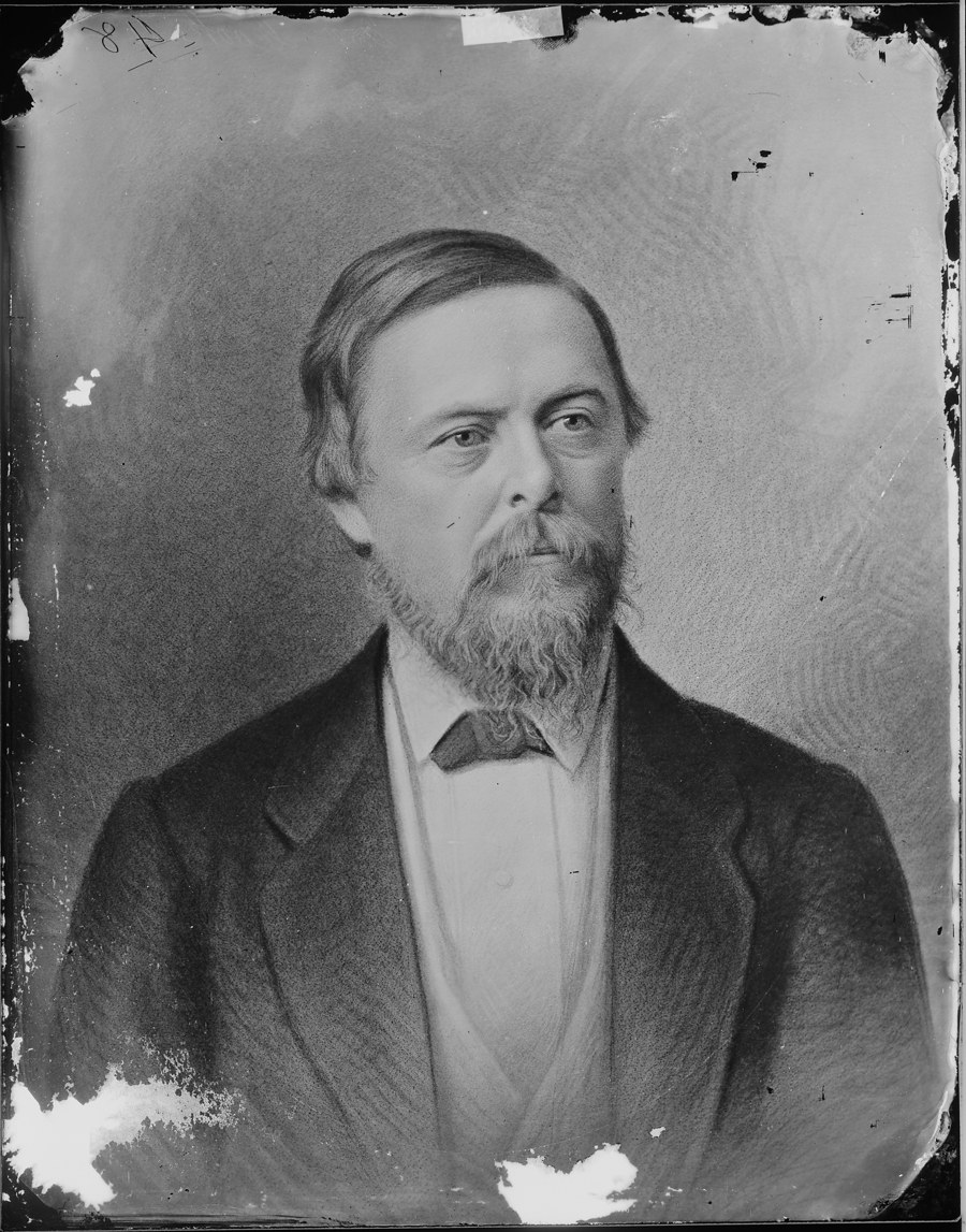 Mathew Brady portrait of Henry D. Cooke, first territorial governor of the District of Columbia