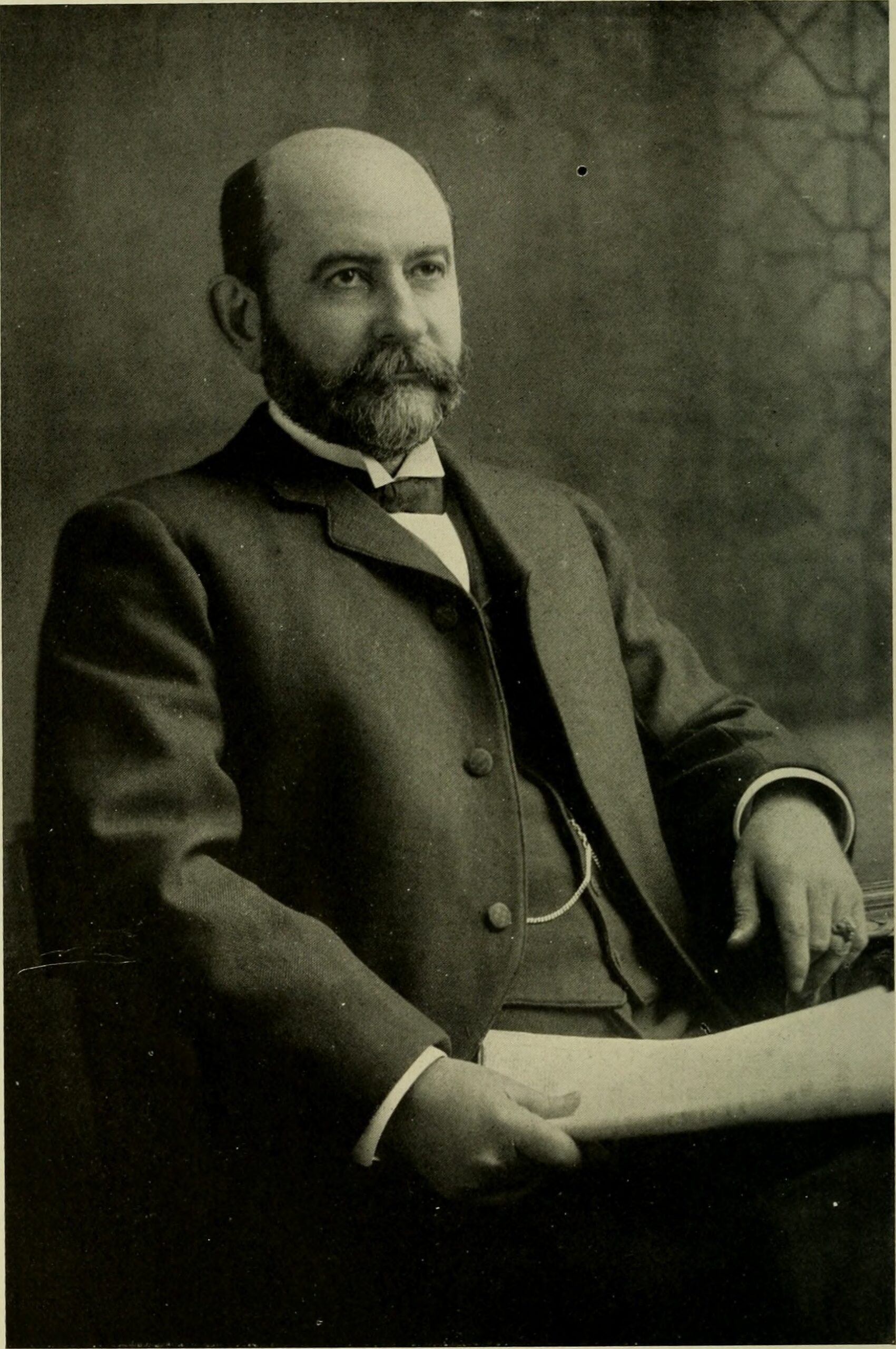 Portrait of William Temple Hornaday, founding director of the National Zoological Park