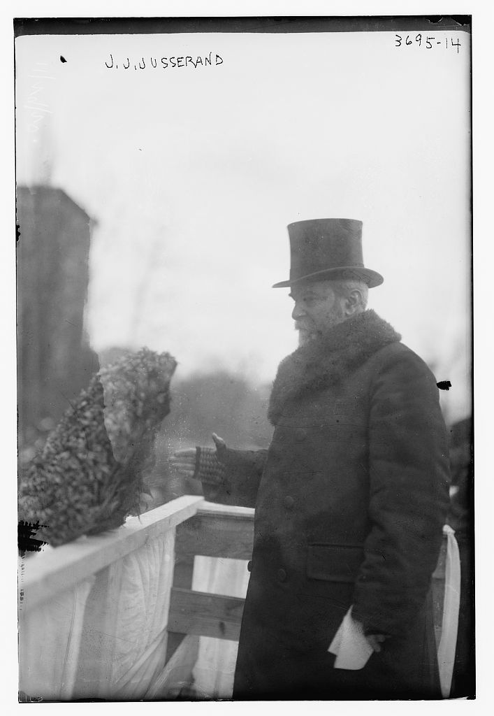 Portrait of Jean Jules Jusserand, French ambassador to the United States from 1902 to 1925