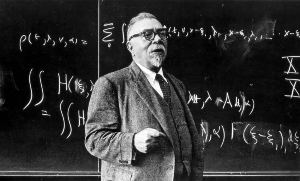 Norbert Wiener, MIT mathematician and father of cybernetics