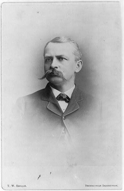 Paul J. Pelz, architect and co-designer of the Library of Congress, circa 1890.
