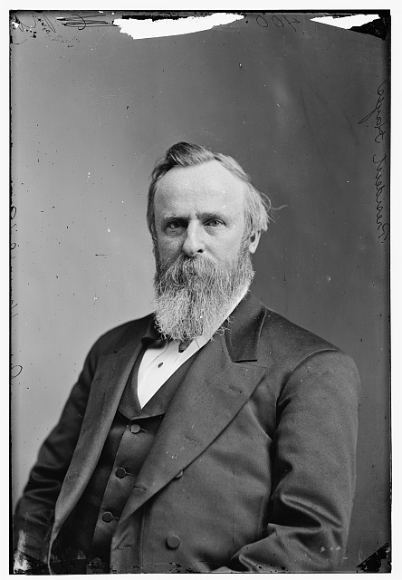 President Rutherford B. Hayes, photographed by Mathew Brady