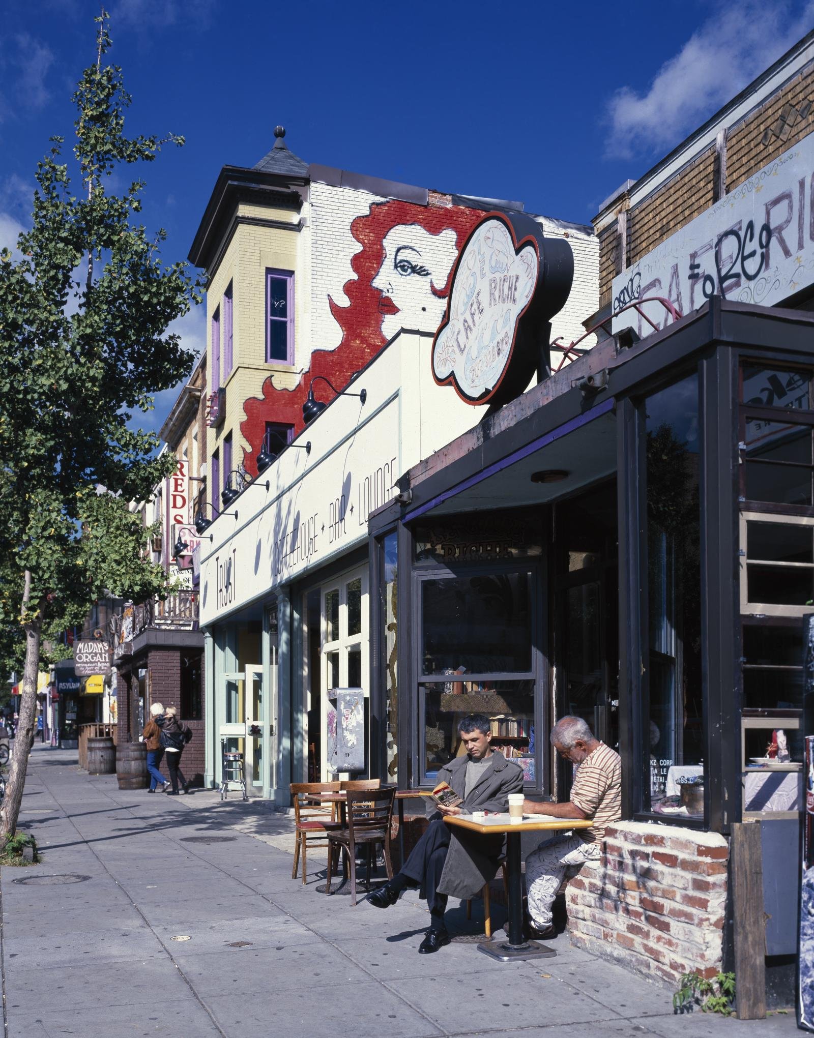 Adams Morgan street scene in 1980 by Carol M Highsmith