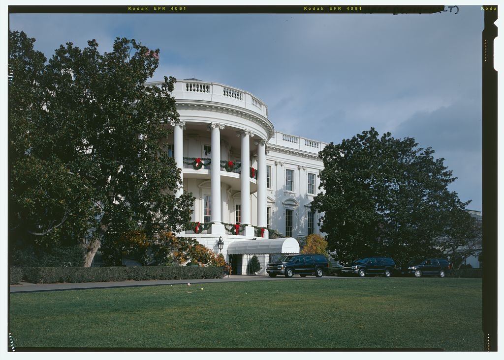 Andrew Jackson Southern Magnolia at the White House South Portico