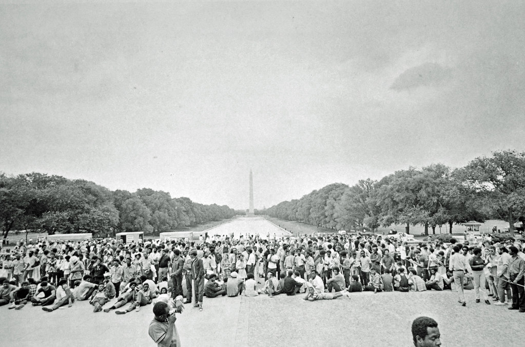 Black Panther Party 1970 rally at the Lincoln Memorial that elevated the DC NCCF to full chapter status