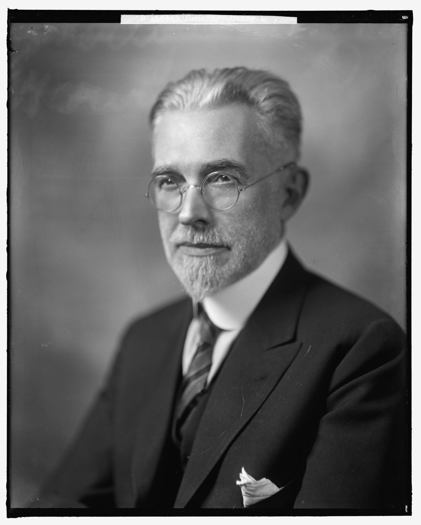 Henry L. Doherty portrait, founder of Cities Service (Citgo) and minority partner in the Shoreham Hotel