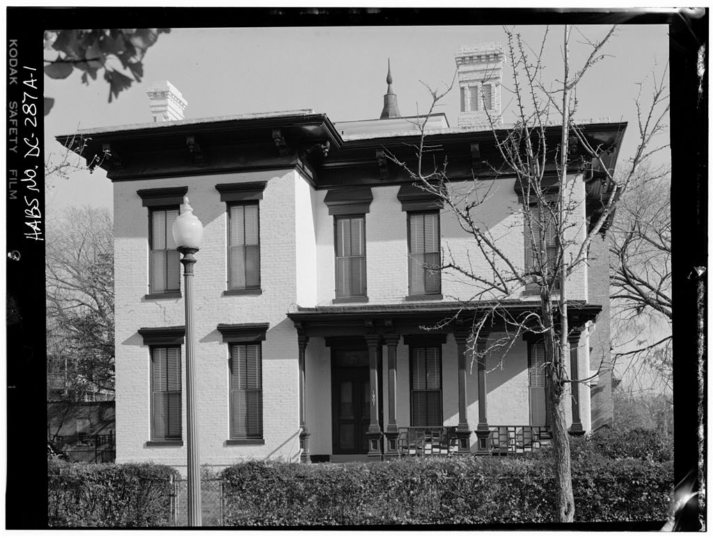 1901 Sixth Street NW LeDroit Park south front HABS