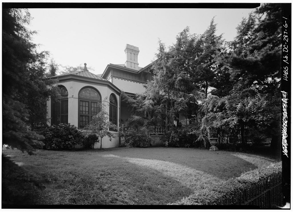 201 T Street NW Anna J Cooper house west facade HABS