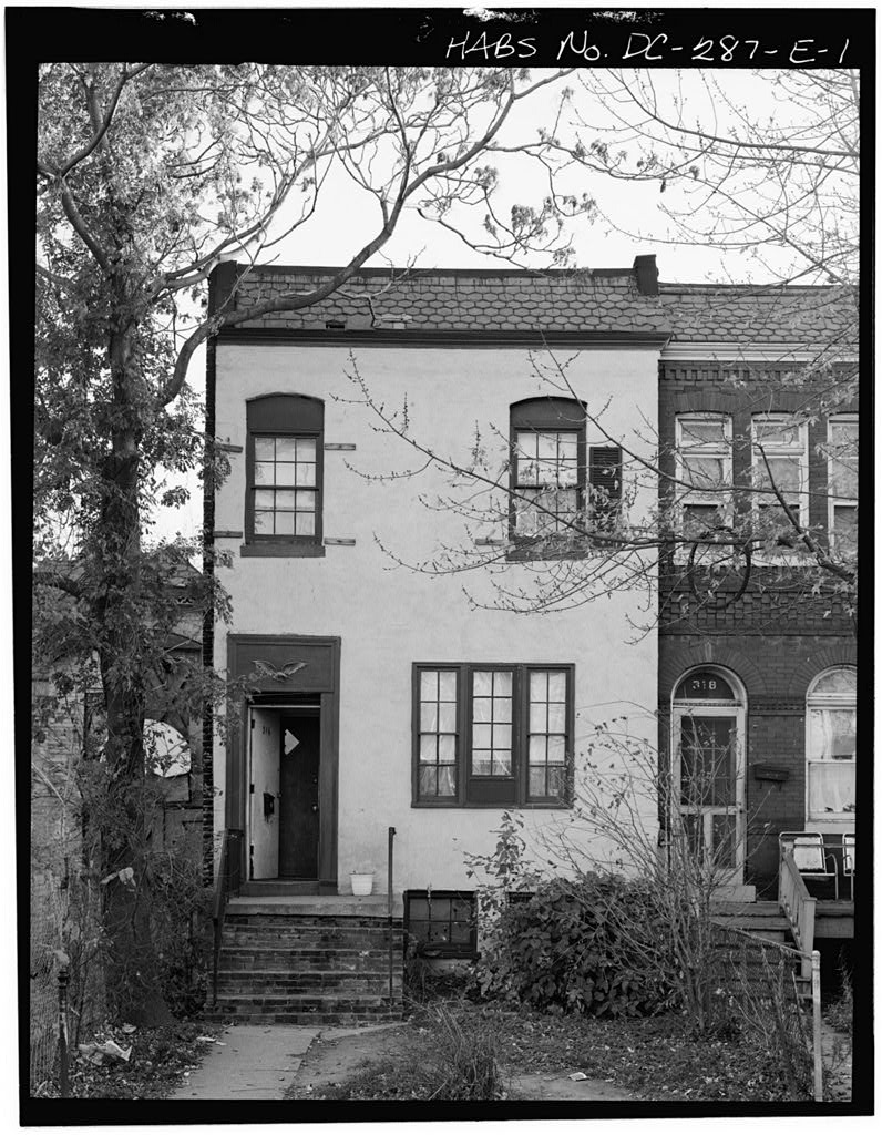 316 U Street NW LeDroit Park main facade HABS