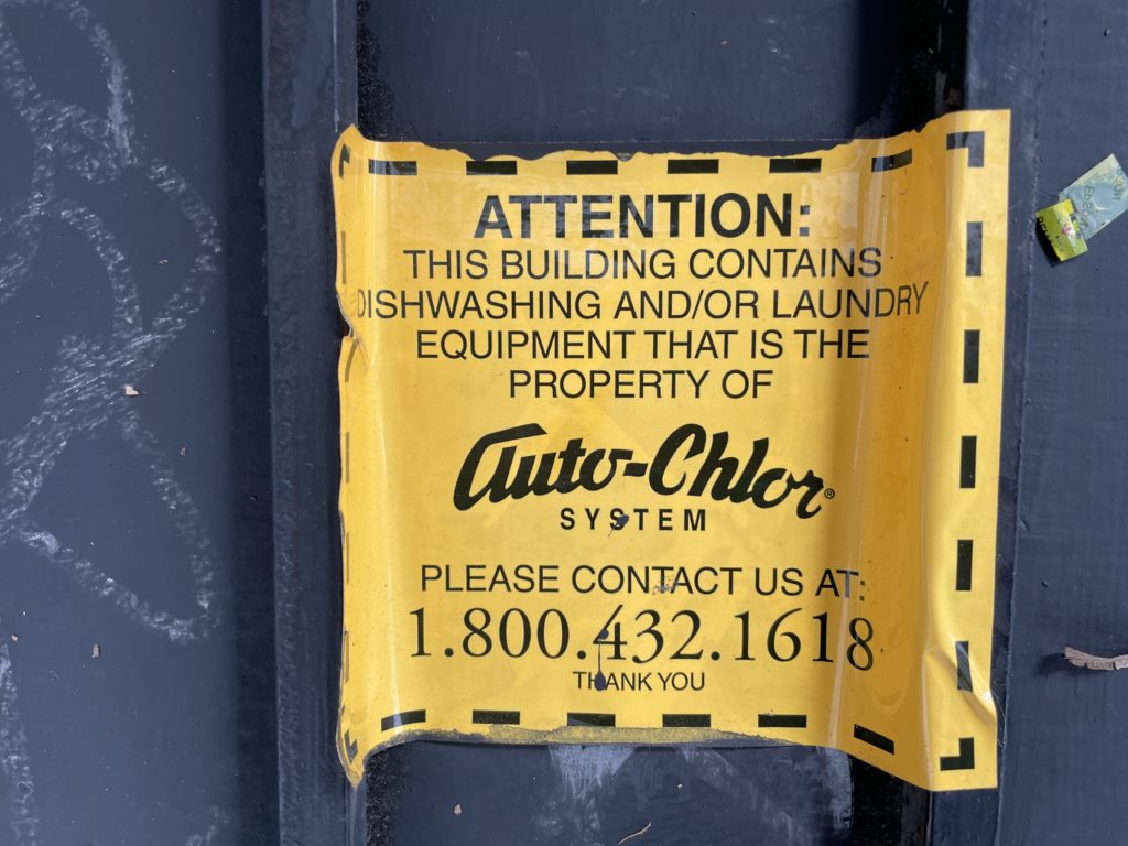 Big Hunt permanently closed sticker