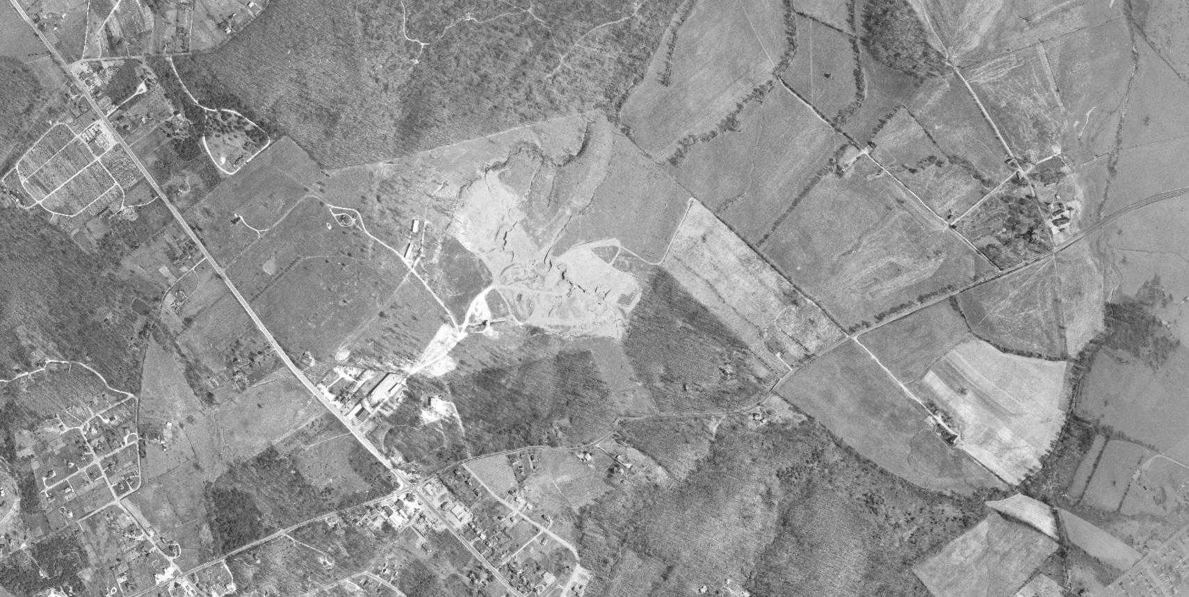 Future Rotonda site Tysons Corner 1960 aerial