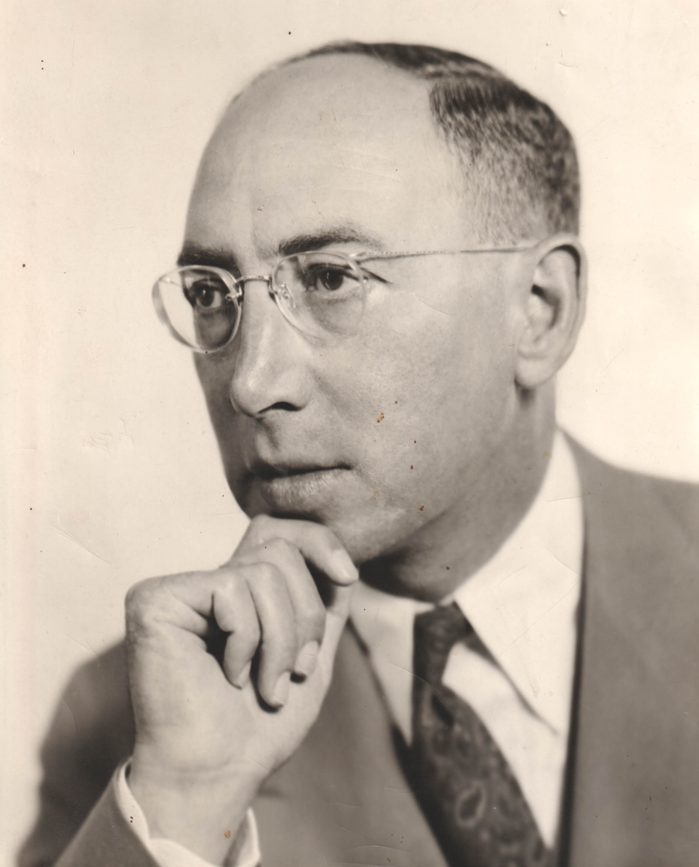 Portrait of Sidney L. Hechinger, founder of the Hechinger Company, courtesy DC History Center