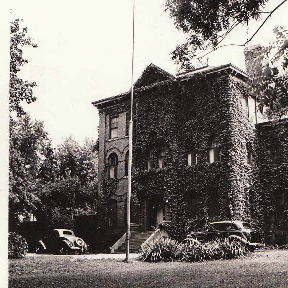 Ivy-covered Administration Building of the National Training School for Girls, 1937