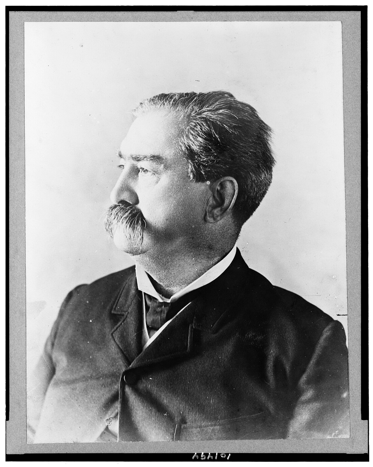 Brady-Handy portrait of Daniel W. Voorhees of Indiana.