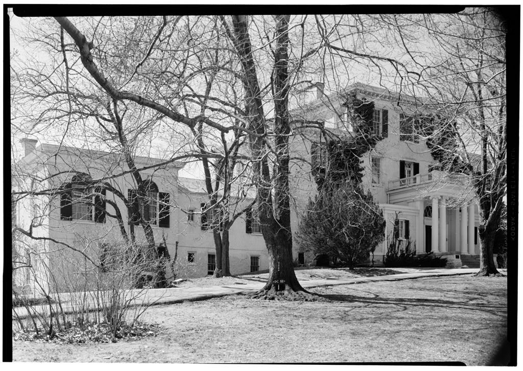 Woodley, the 1801 mansion at 3000 Cathedral Avenue NW, now the Maret School