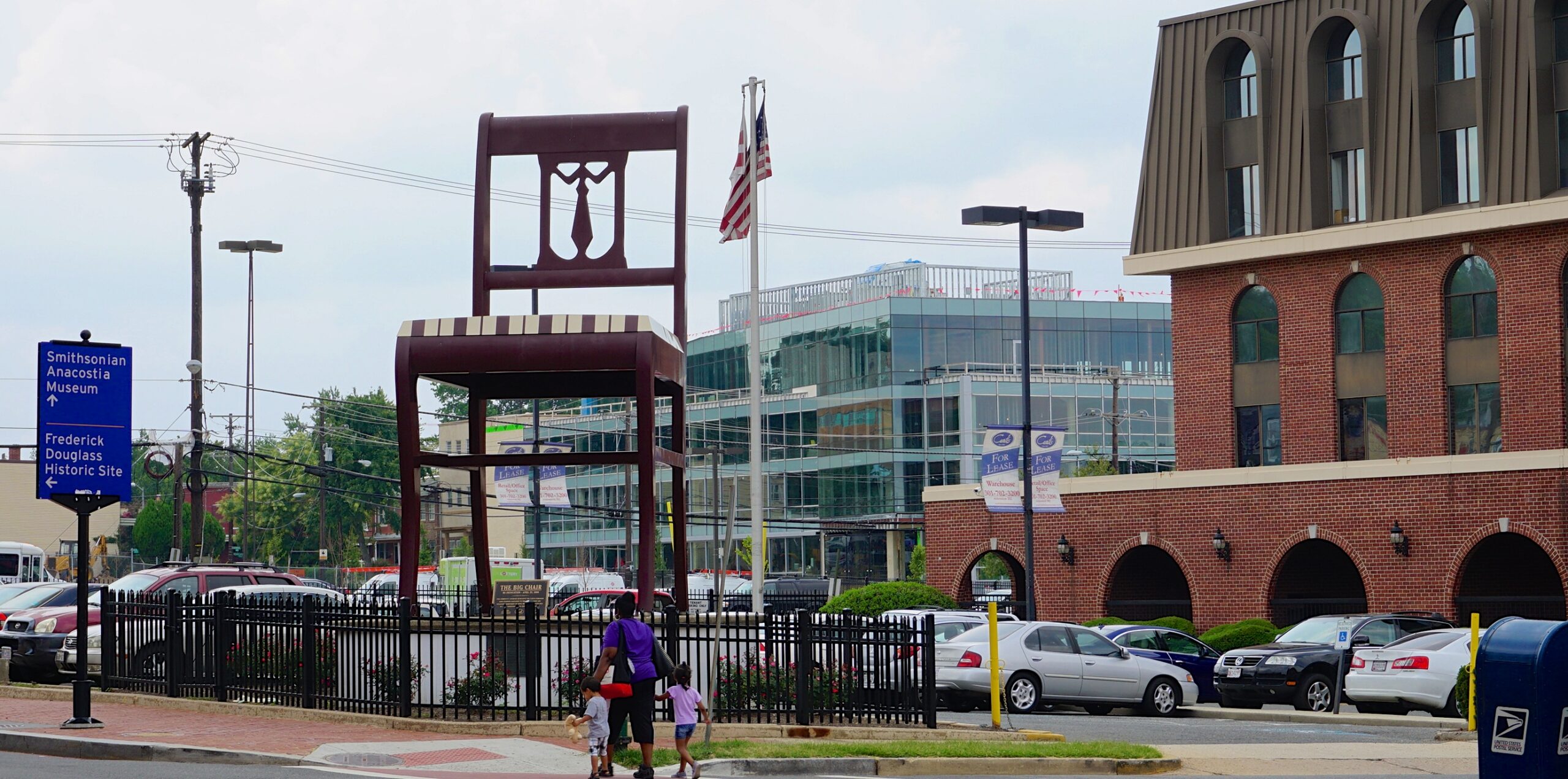 The Big Chair on Martin Luther King Jr. Avenue SE in Anacostia